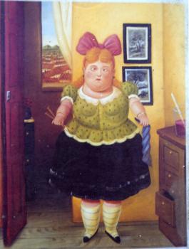 Fernando Botero : The Seamstress